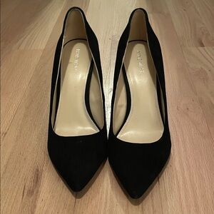 Nine West Classic Black Block Heels